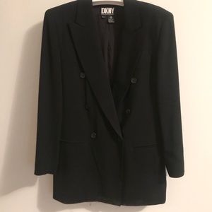 DKNY Donna Karan Double Breasted Blazer 90s